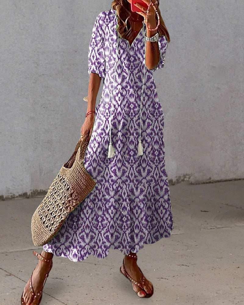 Hanna | Boho Kjole