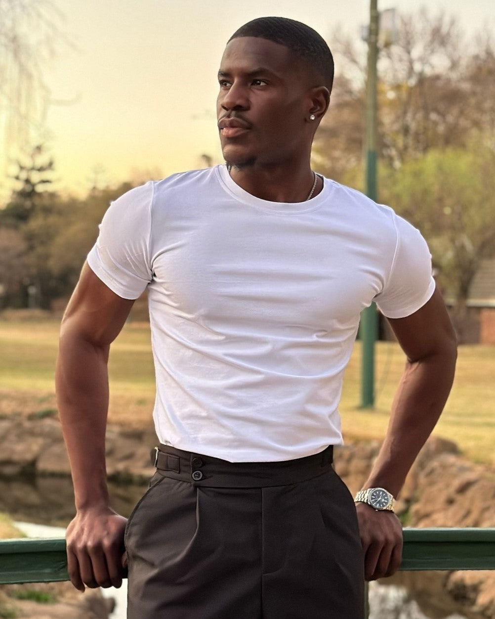 All Day Elite Curve-Hem Tee Kortermet – Aktiv passform