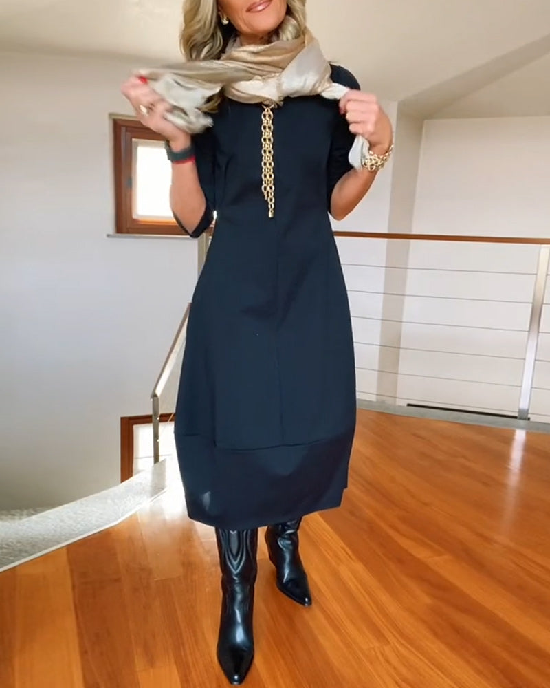 Astrid | Elegant og Komfortabel Kjole