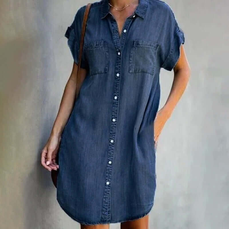 Unni | Enkel og elegant denimkjole