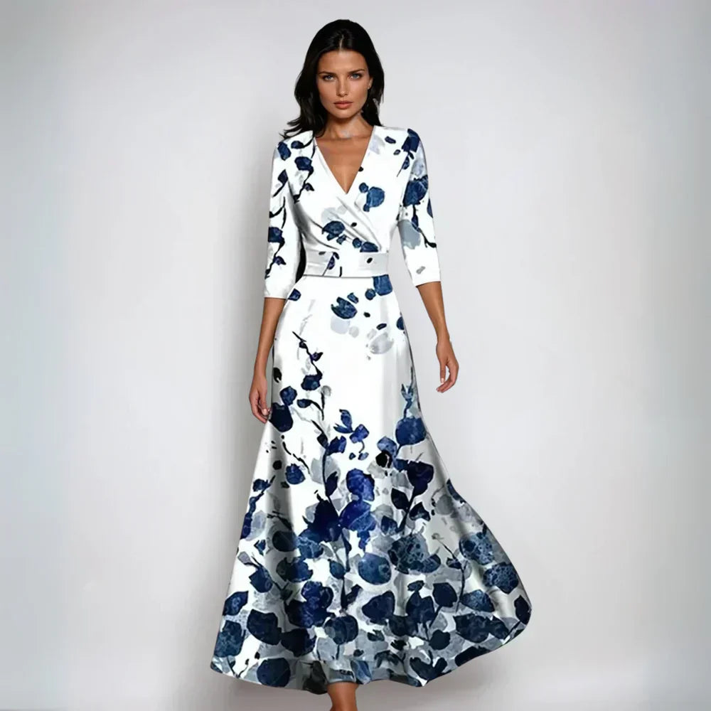 Chloe - Elegant Blomsterkjole