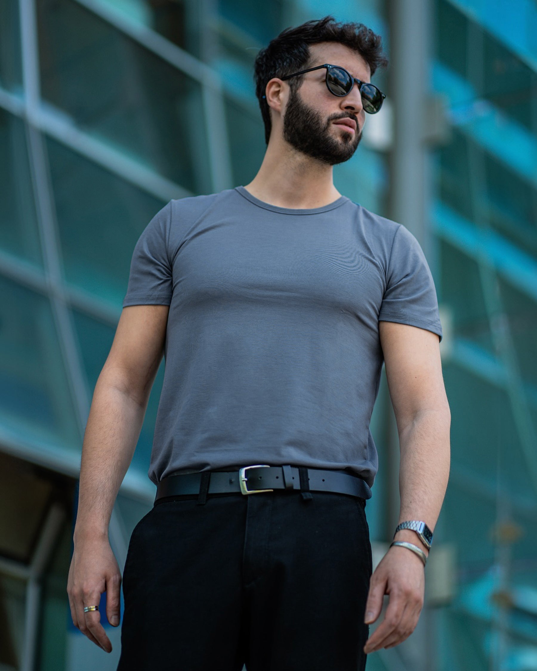 All Day Elite Curve-Hem Tee Kortermet – Aktiv passform