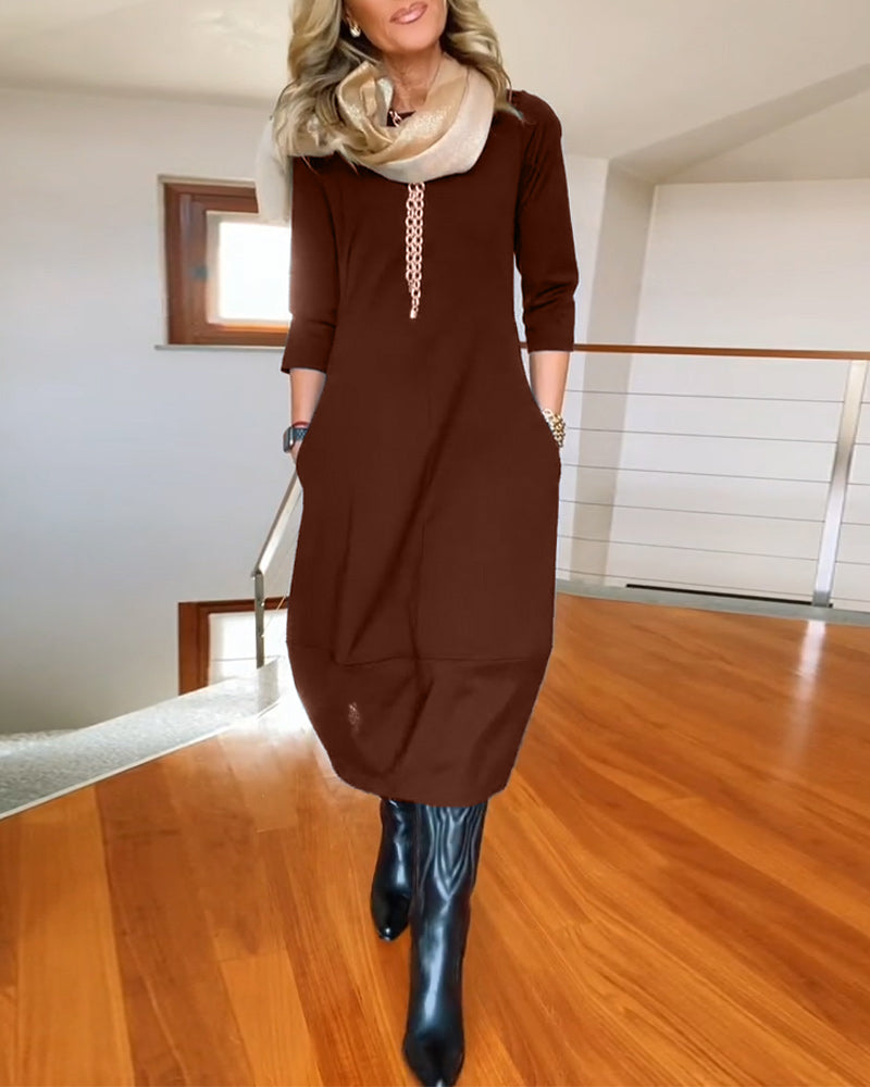 Astrid | Elegant og Komfortabel Kjole