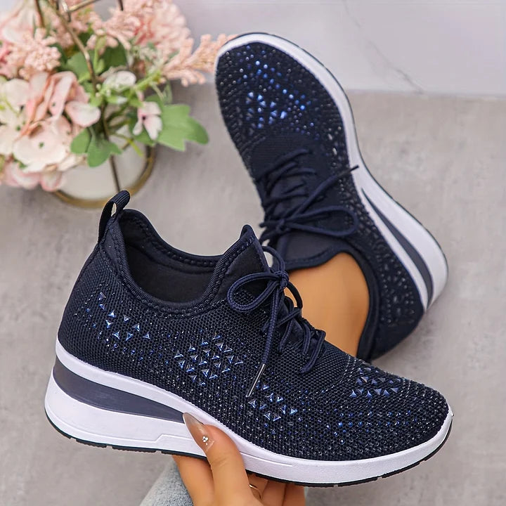 Solveig™ | Glitrende og komfortable sneakers