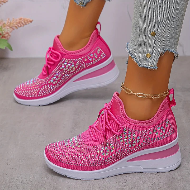Solveig™ | Glitrende og komfortable sneakers