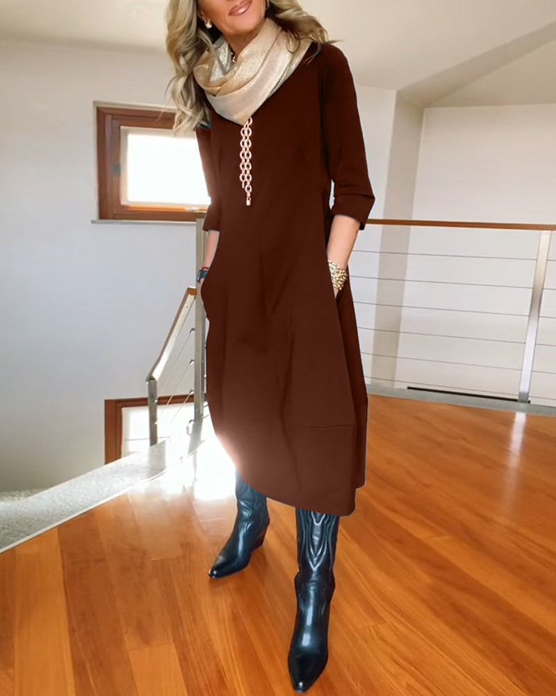 Astrid | Elegant og Komfortabel Kjole