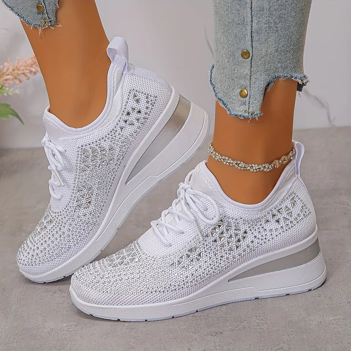 Solveig™ | Glitrende og komfortable sneakers