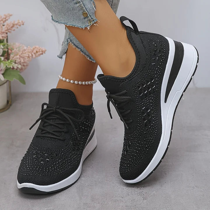 Solveig™ | Glitrende og komfortable sneakers
