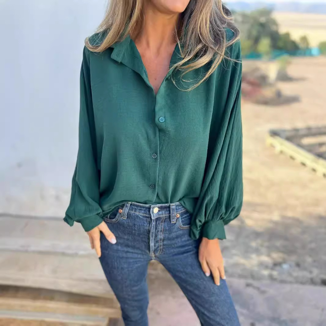Nathalie™ | Elegant oversized bluse