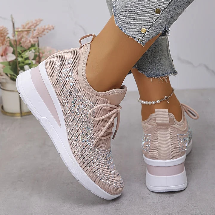 Solveig™ | Glitrende og komfortable sneakers