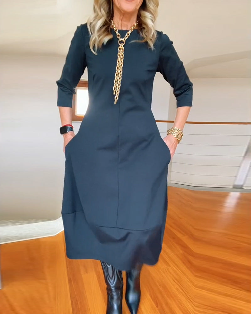 Astrid | Elegant og Komfortabel Kjole