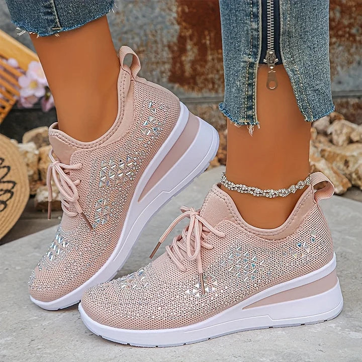 Solveig™ | Glitrende og komfortable sneakers