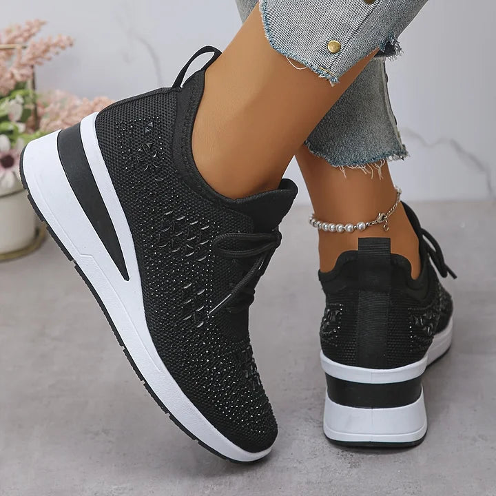 Solveig™ | Glitrende og komfortable sneakers