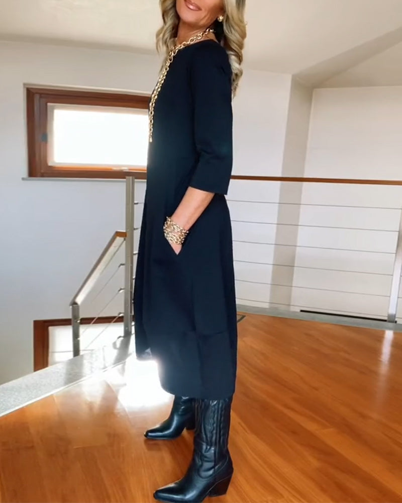 Astrid | Elegant og Komfortabel Kjole