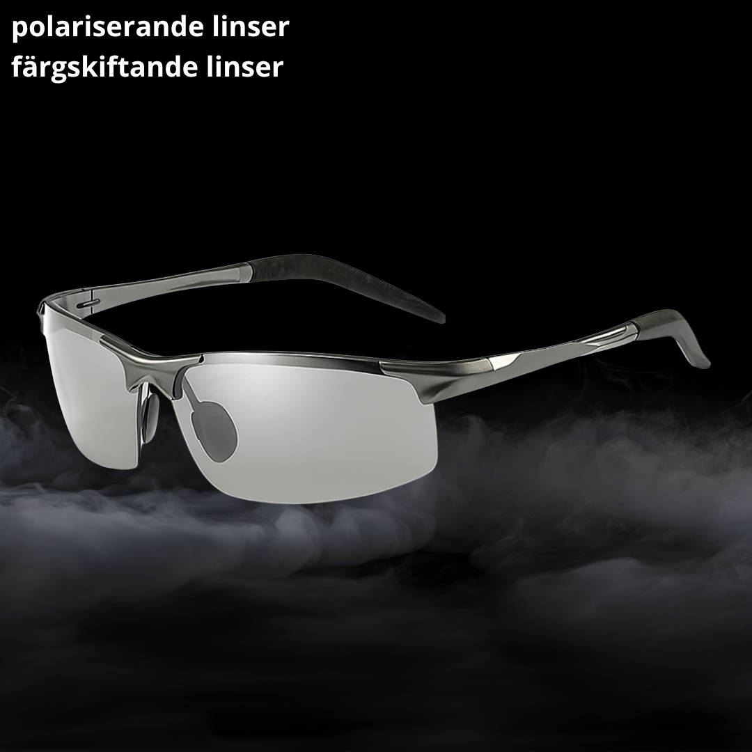 Patina™ Strato – Fotokromatiska körglasögon med polariserade linser (1+1 gratis)