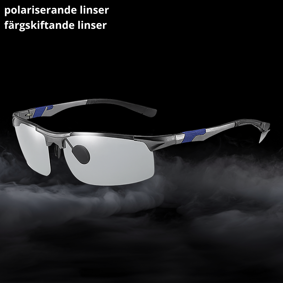 Patina™ Strato – Fotokromatiska körglasögon med polariserade linser (1+1 gratis)