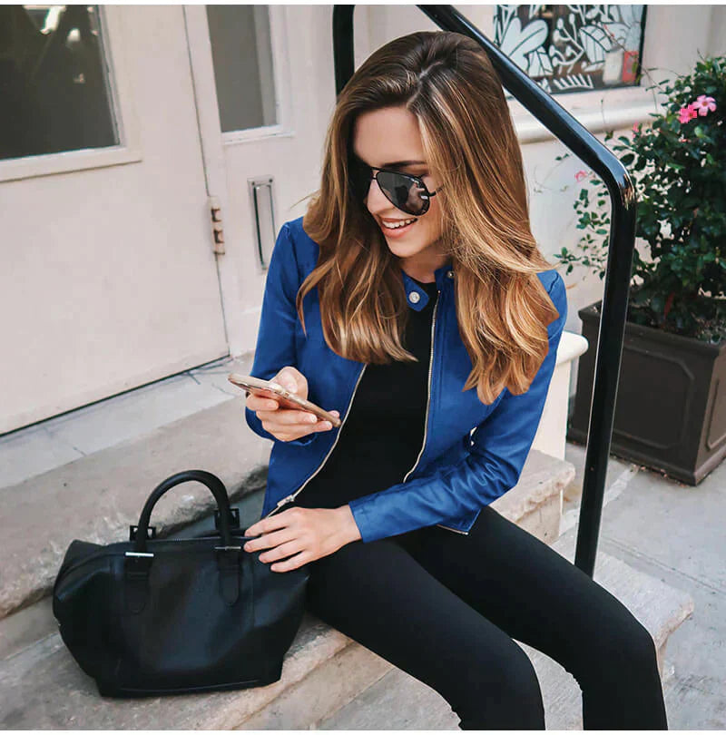 Svanhild | Elegant skinnjakke med minimalistisk snitt
