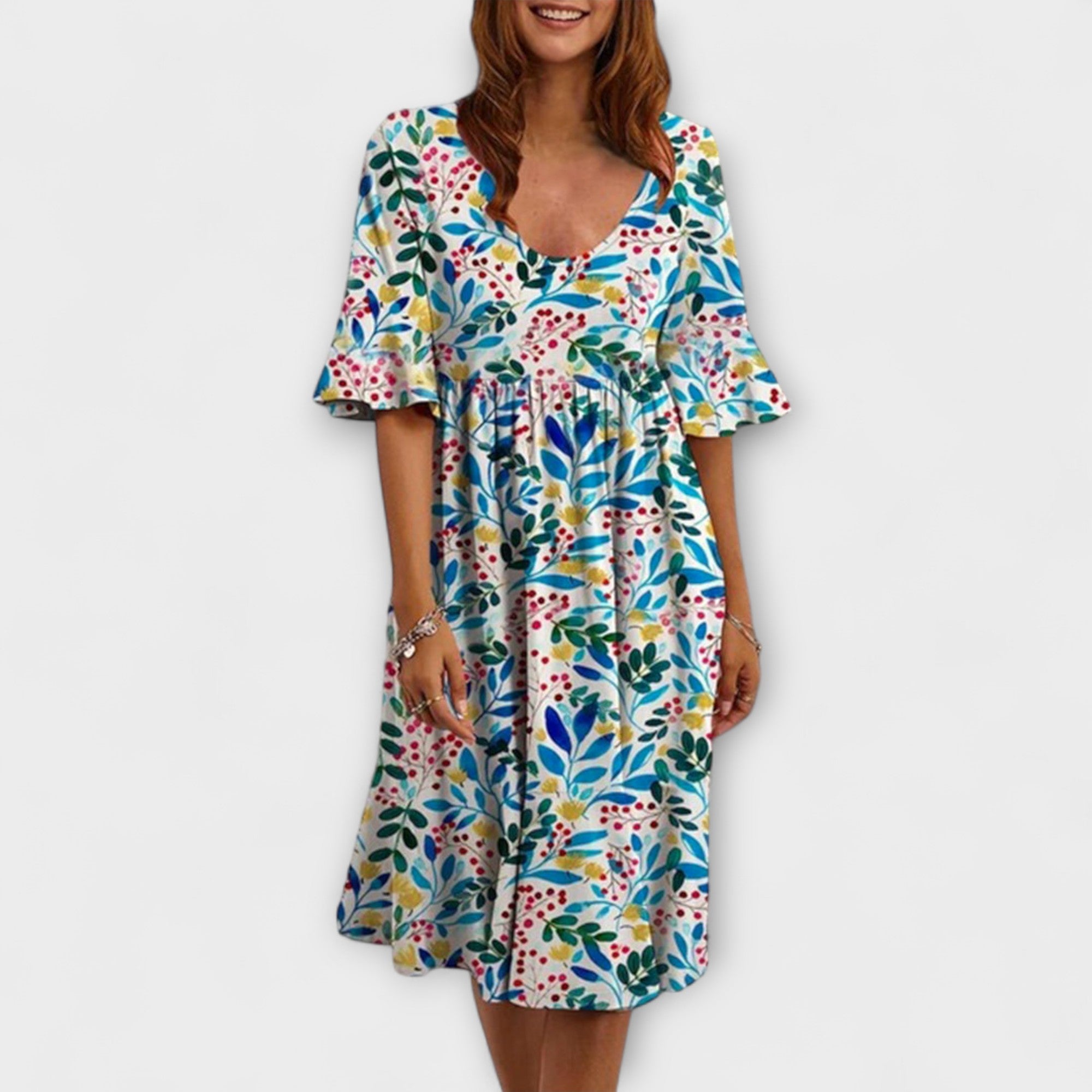 Camilla | Blomeprint Sommarkjole