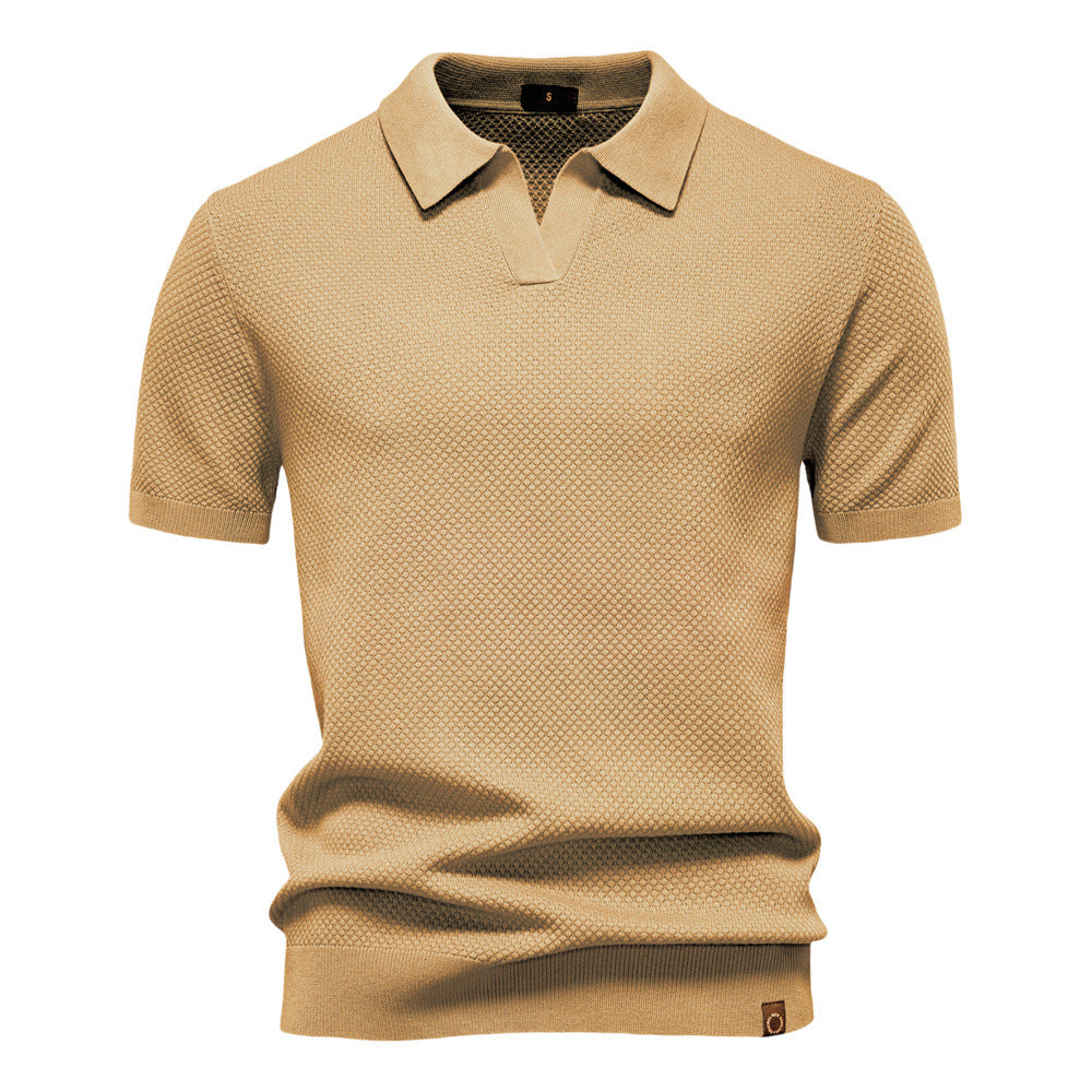 Henrik – Struktureret poloshirt