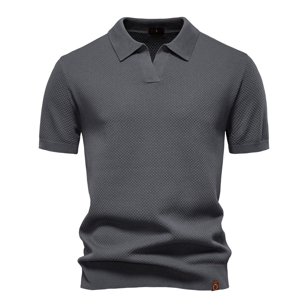 Henrik – Struktureret poloshirt
