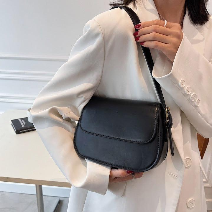 Eldborg | Elegant skulderveske i dempet nude-tone