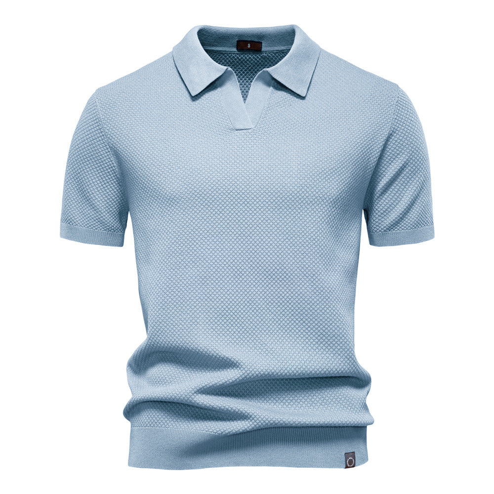 Henrik – Struktureret poloshirt