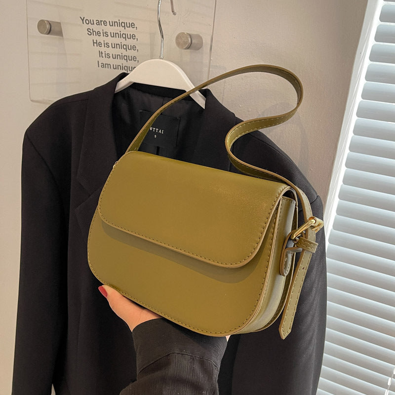 Eldborg | Elegant skulderveske i dempet nude-tone