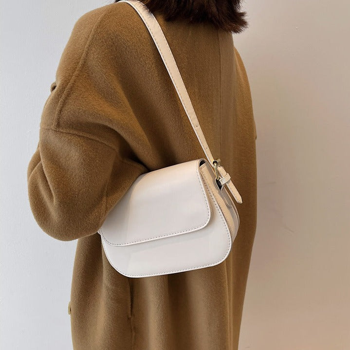 Eldborg | Elegant skulderveske i dempet nude-tone
