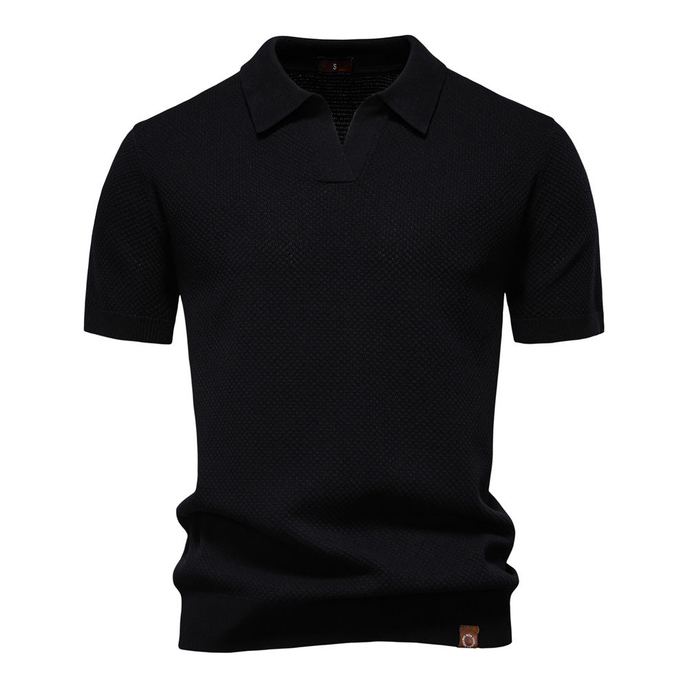 Henrik – Struktureret poloshirt