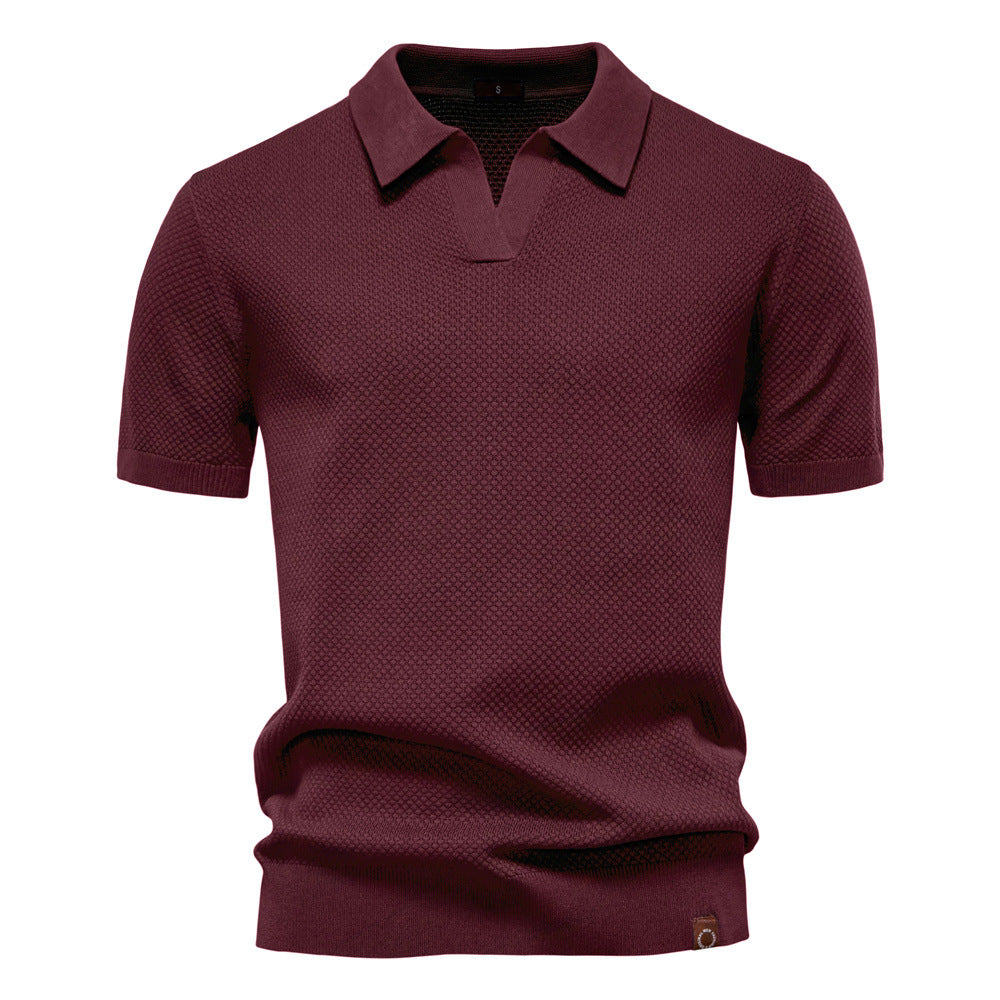 Henrik – Struktureret poloshirt