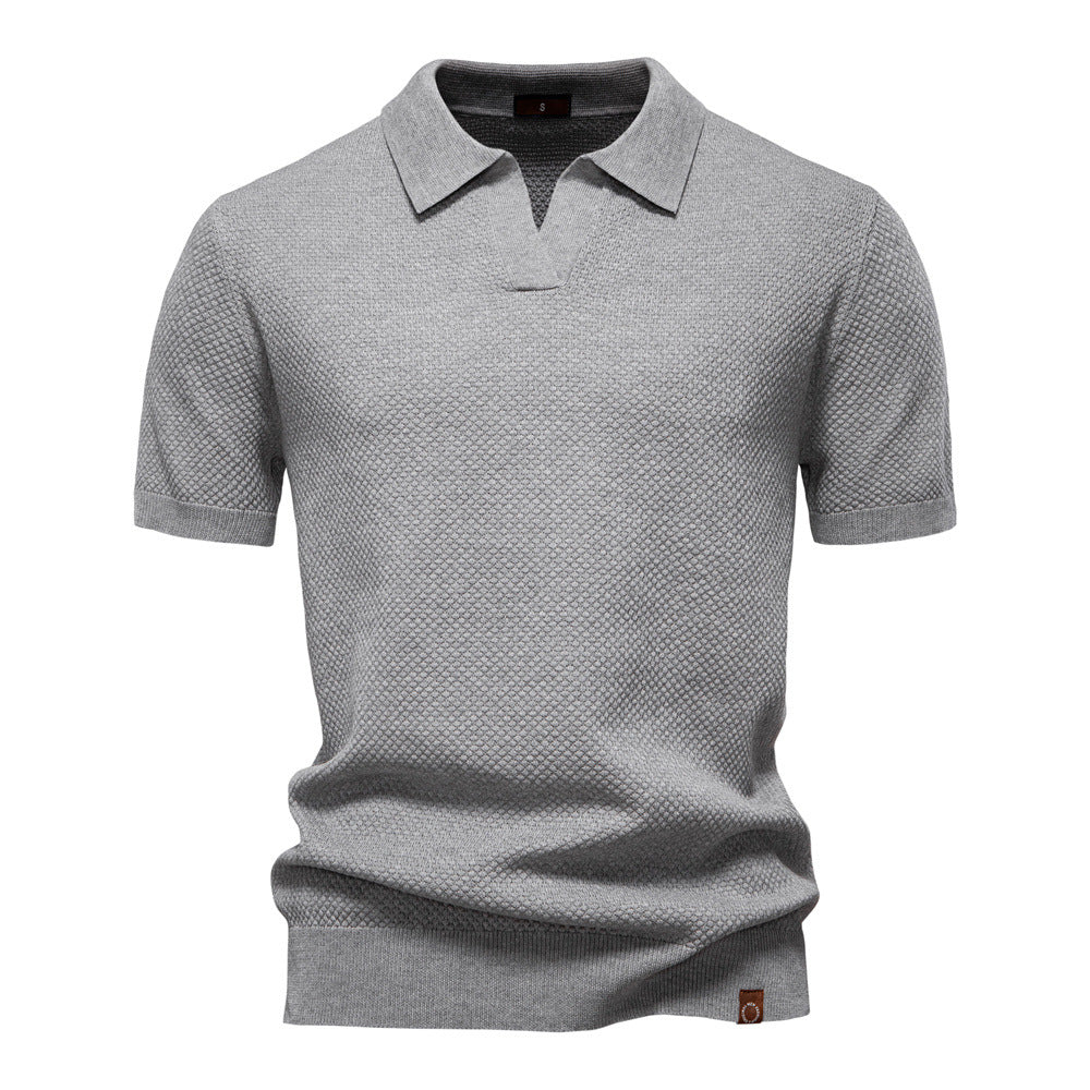 Henrik – Struktureret poloshirt