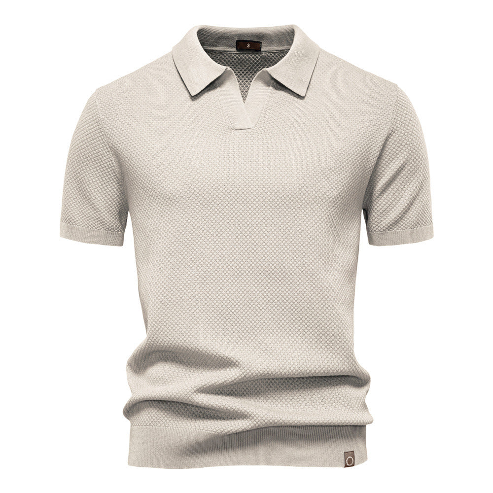 Henrik – Struktureret poloshirt