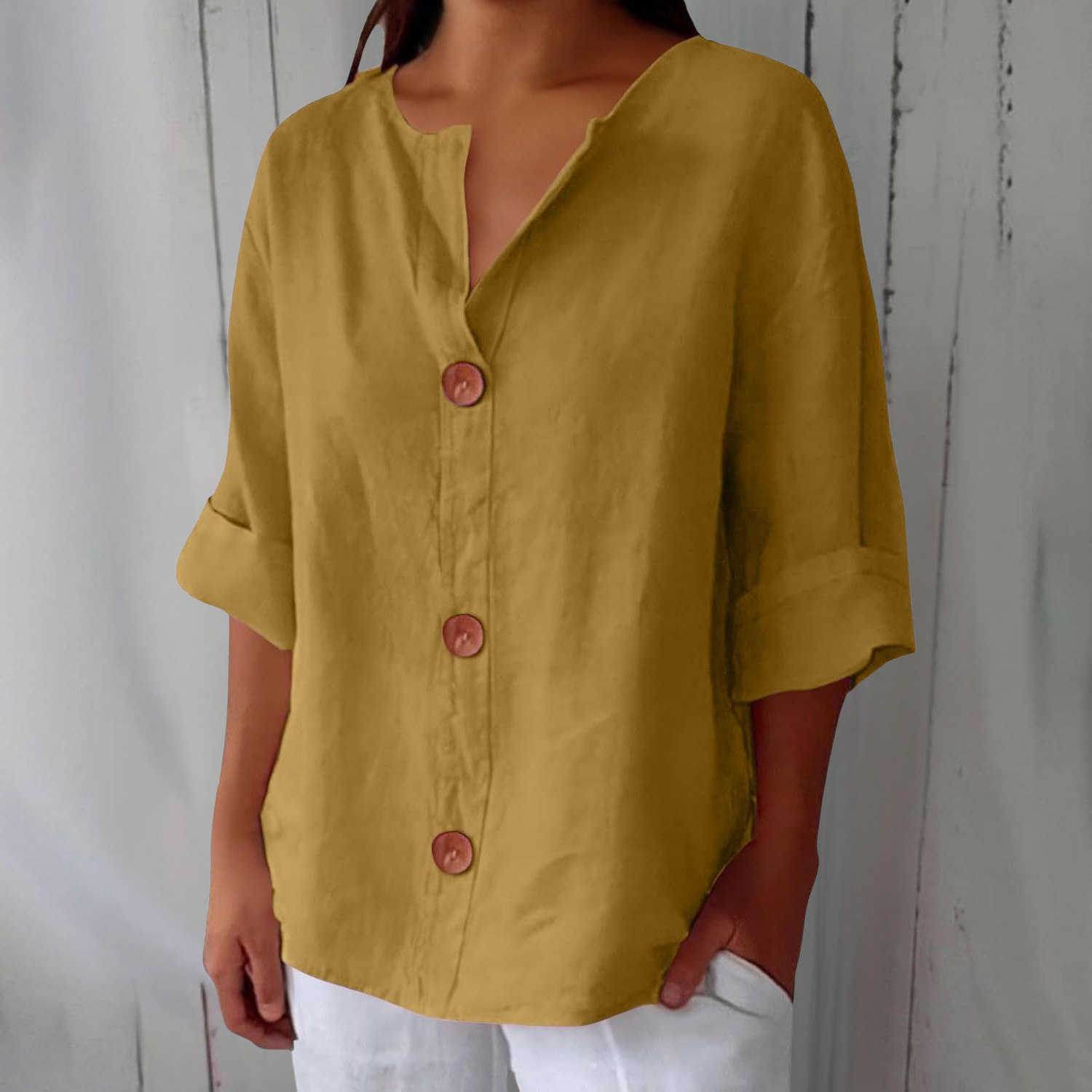 Noora™ | Avslappet linkbluse med tidløs eleganse