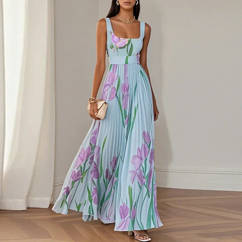 ELOWYS – ELEGANT BLOMSTRET KJOLE