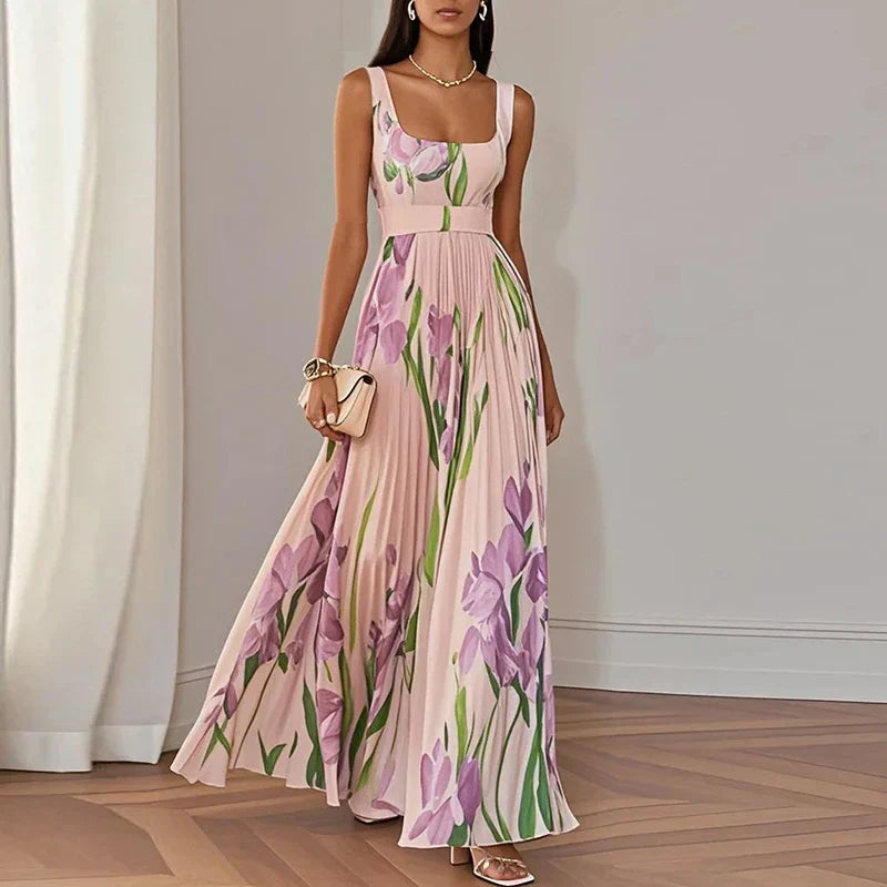 ELOWYS – ELEGANT BLOMSTRET KJOLE