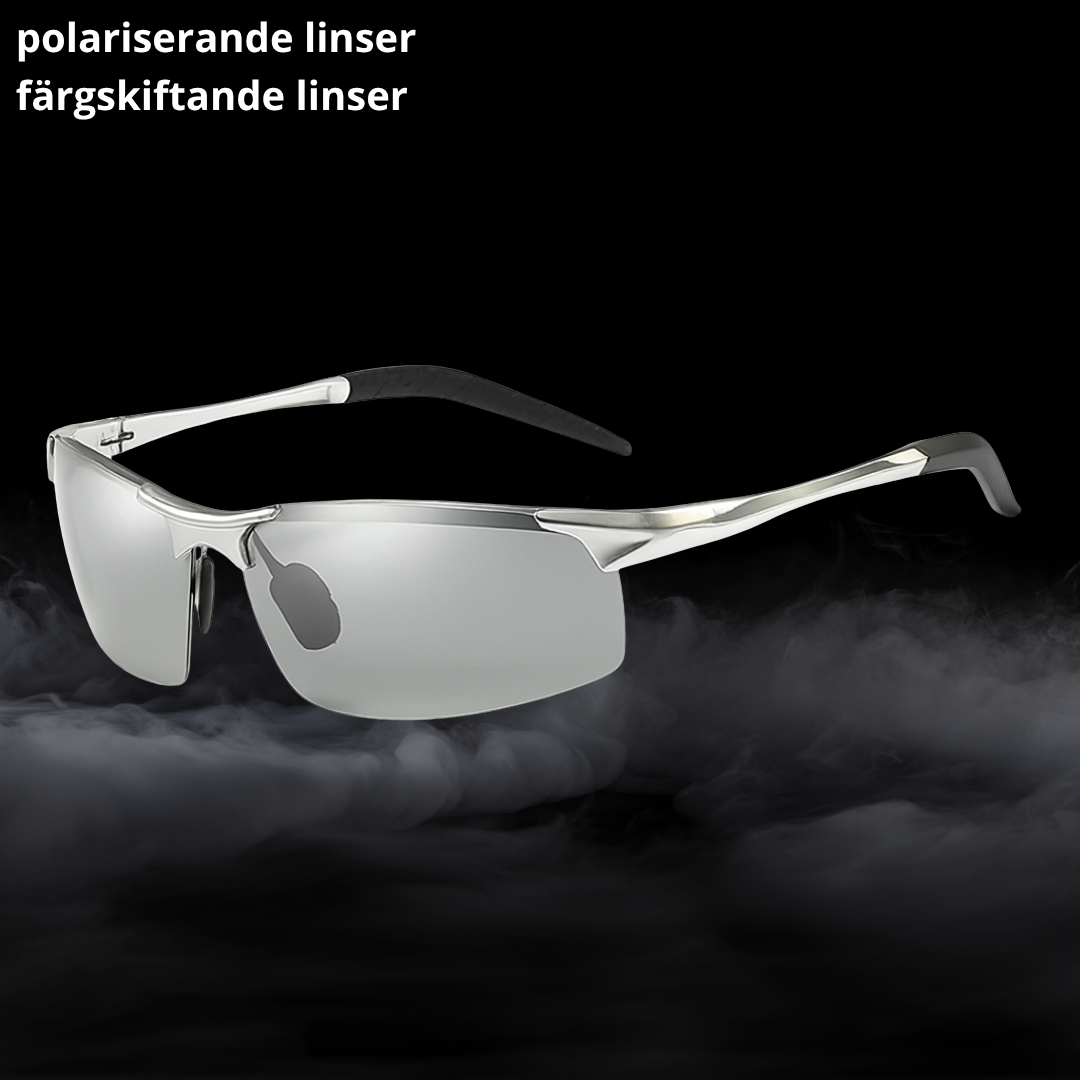 Patina™ Strato – Fotokromatiska körglasögon med polariserade linser (1+1 gratis)