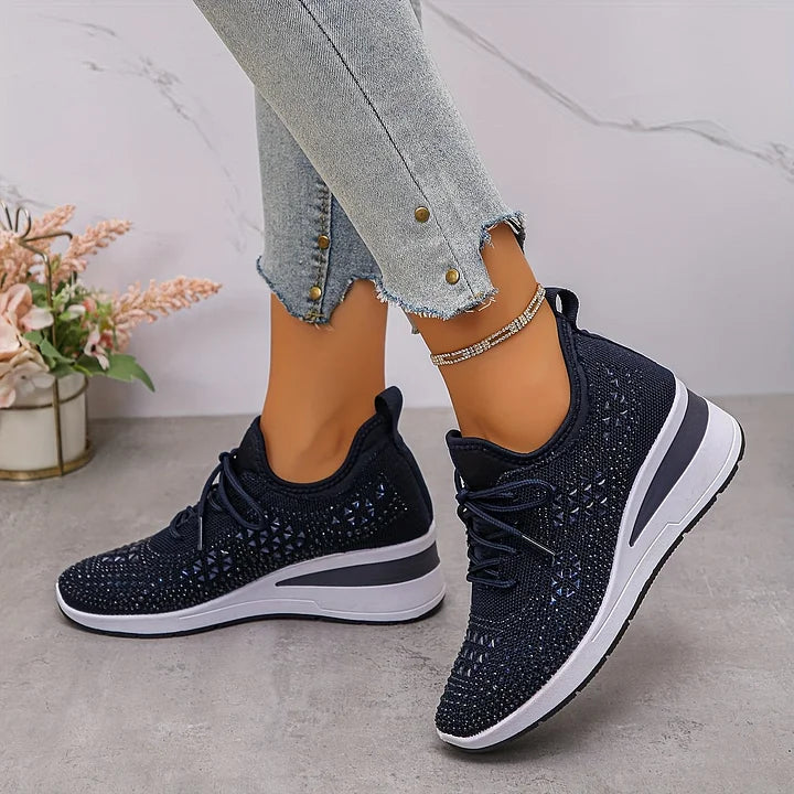 Solveig™ | Glitrende og komfortable sneakers