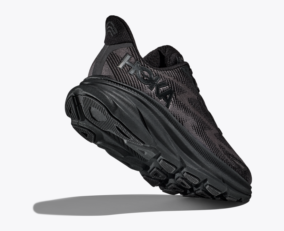Clifton 9 Sneakers Helt Svart
