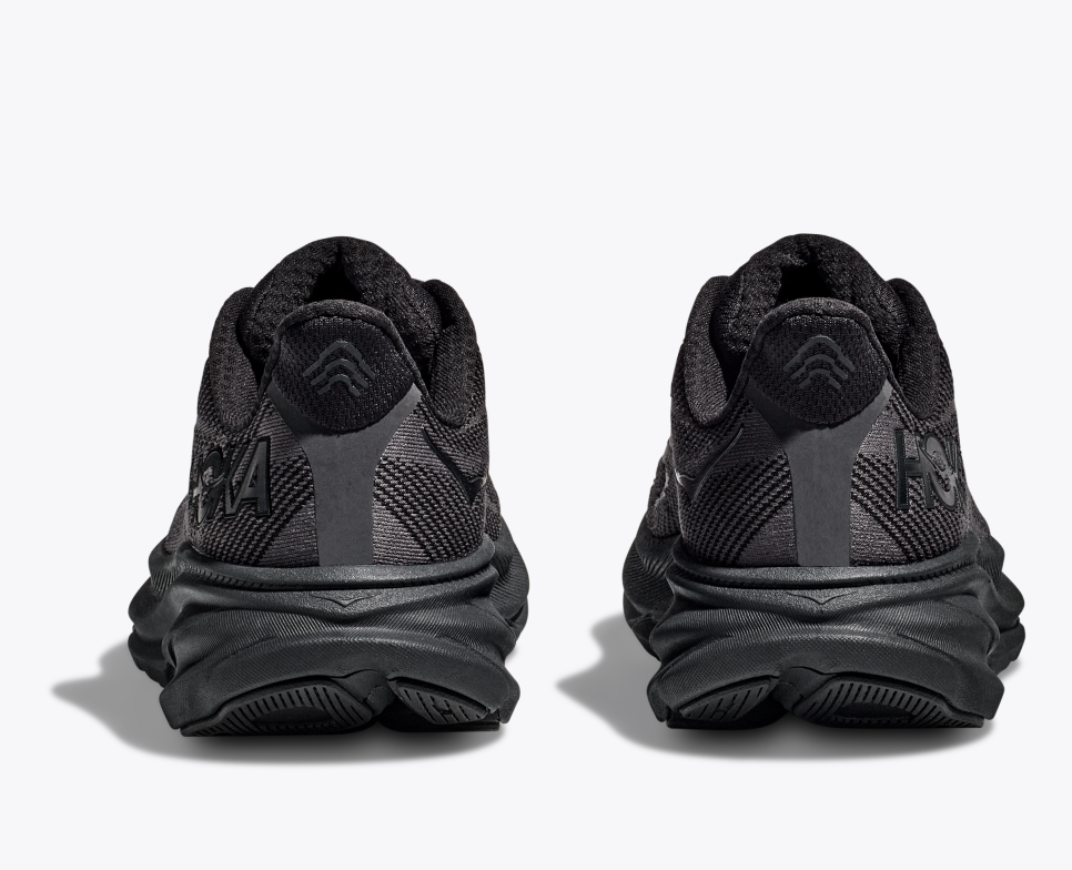 Clifton 9 Sneakers Helt Svart