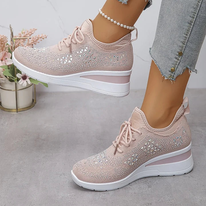 Solveig™ | Glitrende og komfortable sneakers