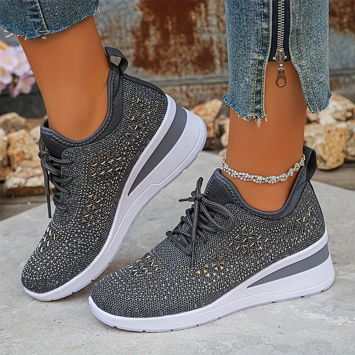 Solveig™ | Glitrende og komfortable sneakers
