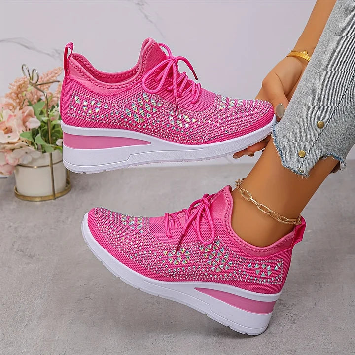 Solveig™ | Glitrende og komfortable sneakers