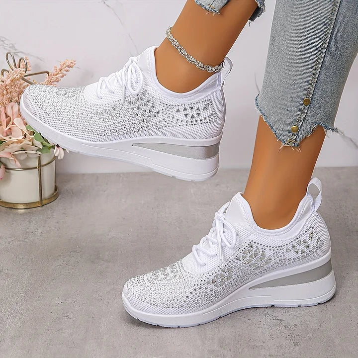 Solveig™ | Glitrende og komfortable sneakers