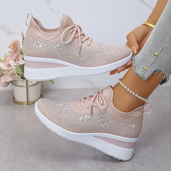 Solveig™ | Glitrende og komfortable sneakers