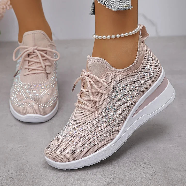 Solveig™ | Glitrende og komfortable sneakers