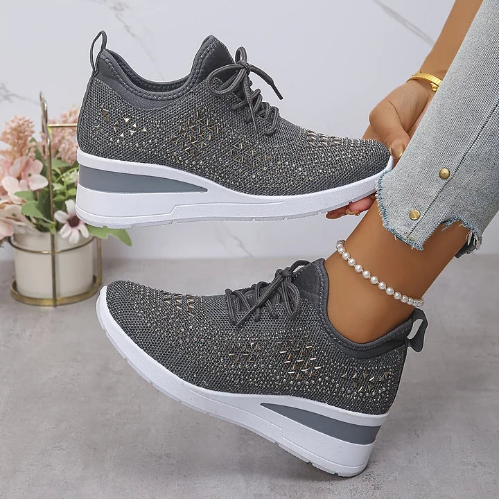 Solveig™ | Glitrende og komfortable sneakers