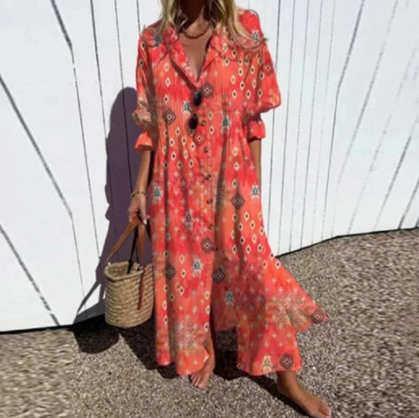 Liva | Boho Maxikjole