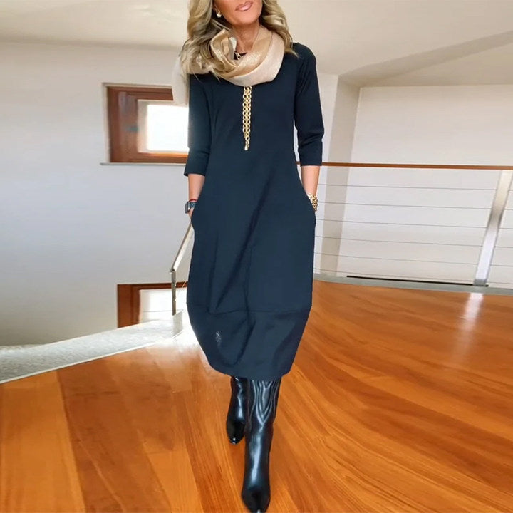 Astrid | Elegant og Komfortabel Kjole