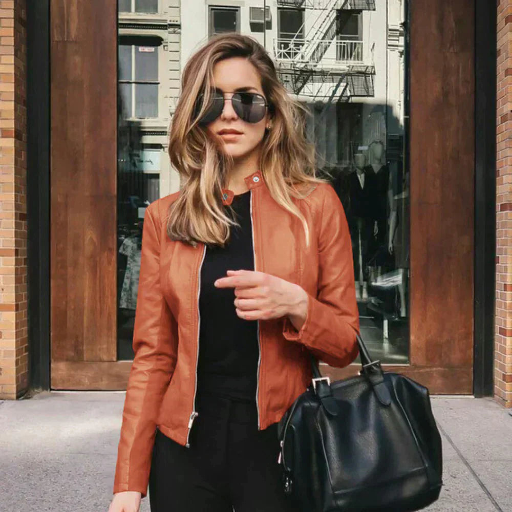 Svanhild | Elegant skinnjakke med minimalistisk snitt