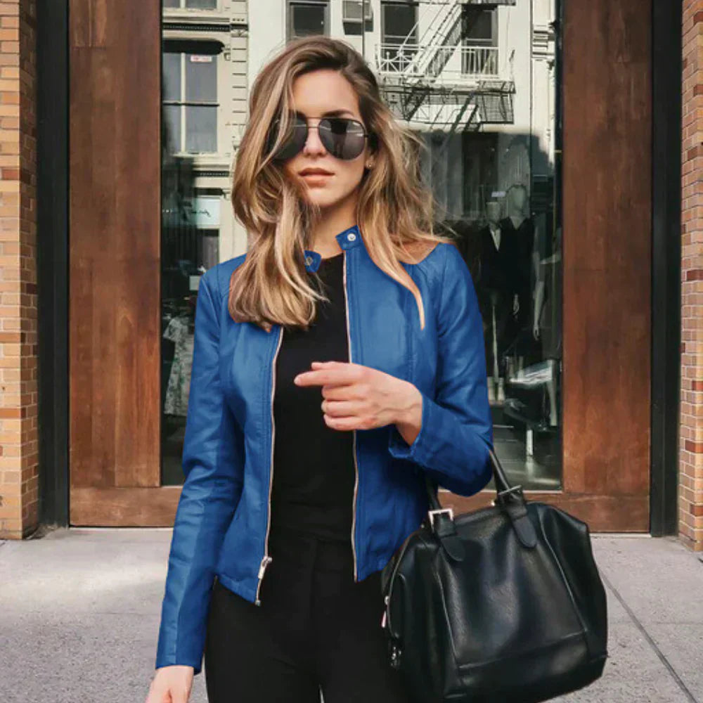 Svanhild | Elegant skinnjakke med minimalistisk snitt